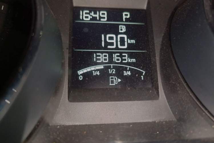 Used Volkswagen Bora 2017 1.6L Automatic Fashion Model Odometer Close Up