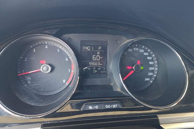 Used Volkswagen Bora 2017 1.6L Automatic Comfort Model Instrument Cluster