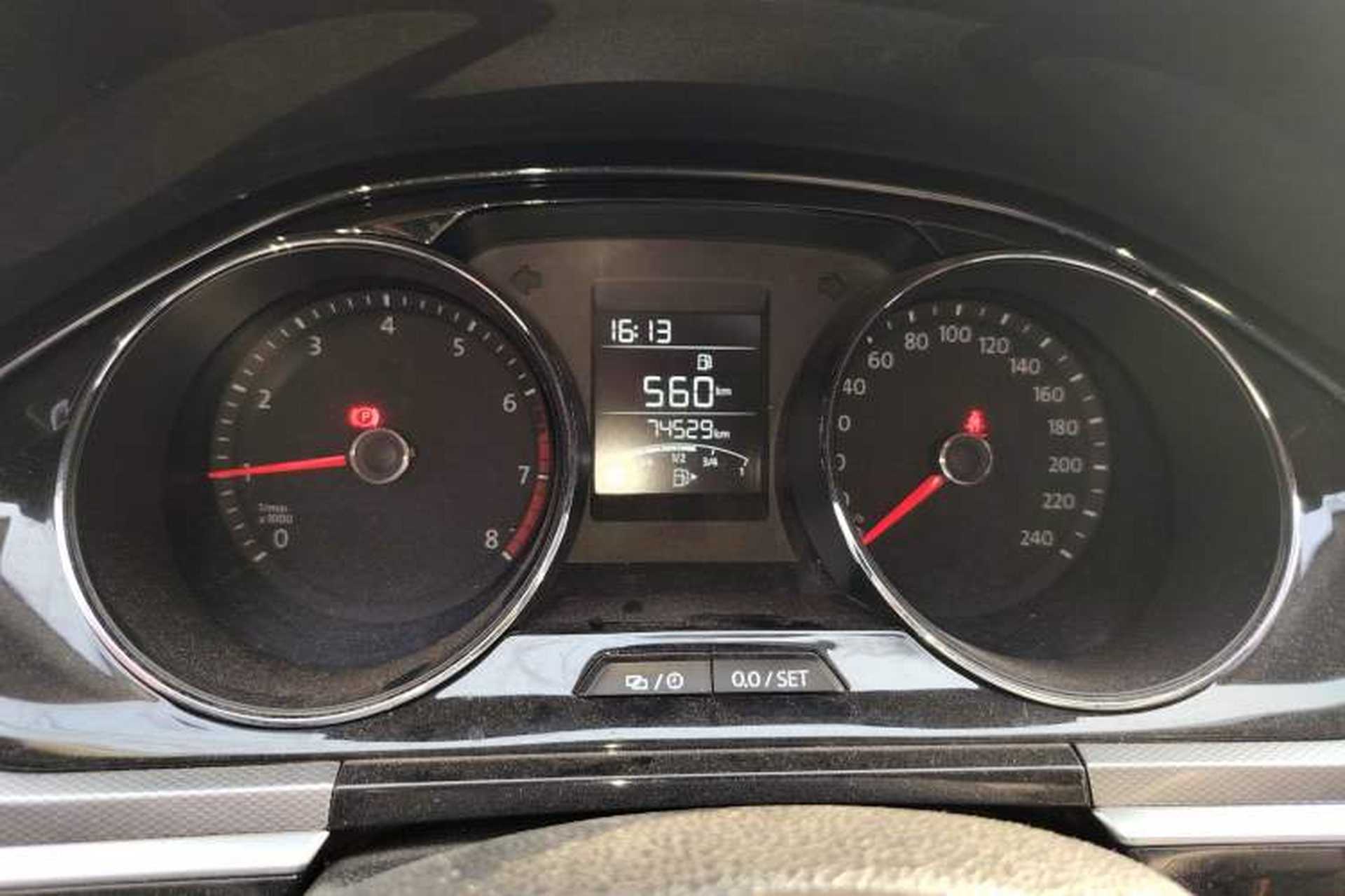 Used Volkswagen Bora 2017 1.6L Manual Comfort Model Instrument Cluster