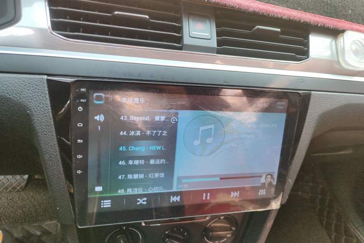 Used Volkswagen Bora 2018 1.5L Automatic Fashion Model Audio And AC Panel