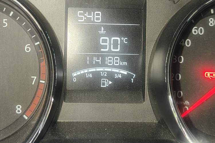 Used Volkswagen Bora 2018 1.5L Manual Fashion Model Odometer Close Up