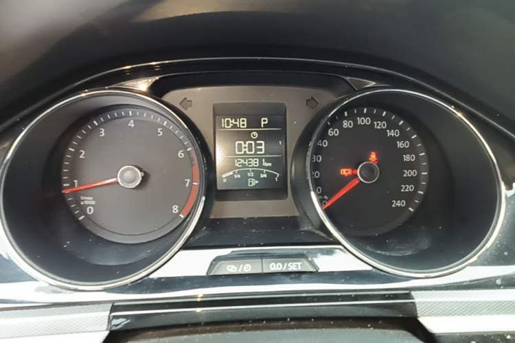 Used Volkswagen Bora 2018 1.5L Automatic Comfort Model Instrument Cluster