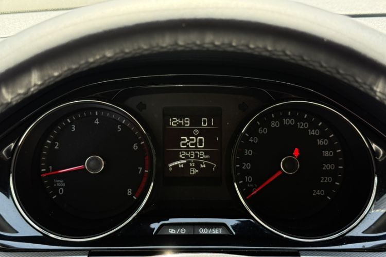 Used Volkswagen Bora 2018 1.5L Automatic Comfort Model Odometer Close Up