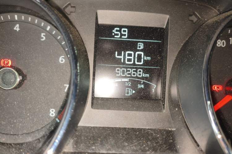 Used Volkswagen Bora 2018 1.5L Manual Fashion Model Odometer Close Up