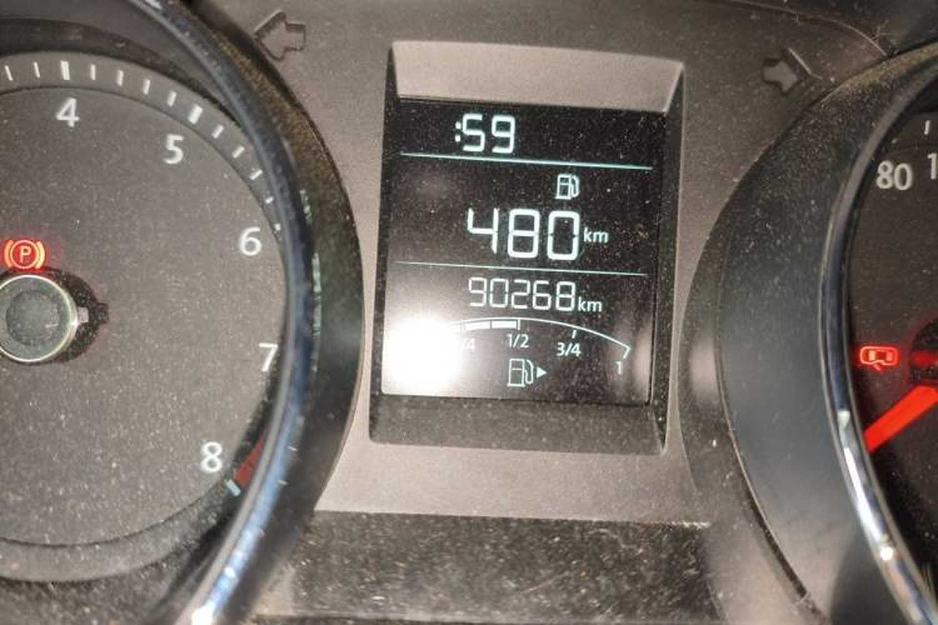 Used Volkswagen Bora 2018 1.5L Manual Fashion Model Odometer Close Up
