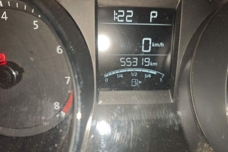 Used Volkswagen Bora 2018 1.5L Automatic Fashion Model Odometer Close Up