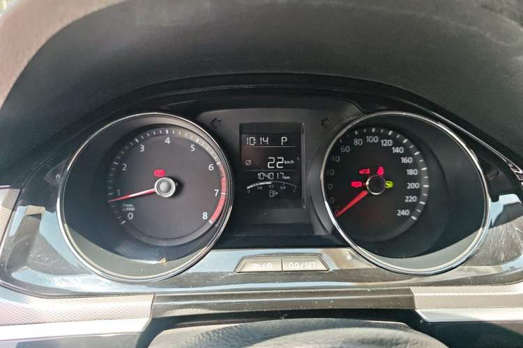 Used Volkswagen Bora 2018 1.5L Automatic Comfort Model Instrument Cluster