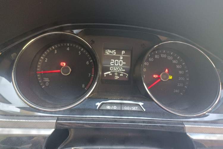 Used Volkswagen Bora 2018 1.5L Automatic Comfort Model Instrument Cluster