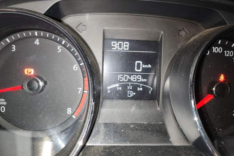 Used Volkswagen Bora 2018 1.5L Manual Fashion Model Odometer Close Up