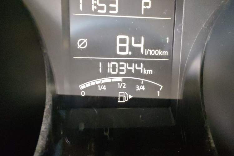 Used Volkswagen Bora 2018 1.5L Automatic Comfort Model Odometer Close Up