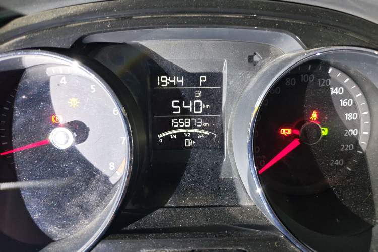 Used Volkswagen Bora 2018 1.5L Automatic Comfort Model Odometer Close Up