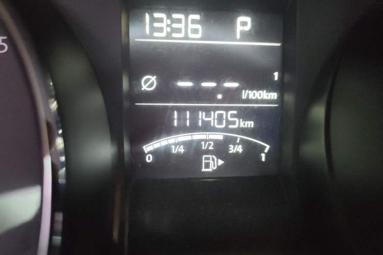 Used Volkswagen Bora 2018 1.5L Automatic Comfort Model Odometer Close Up