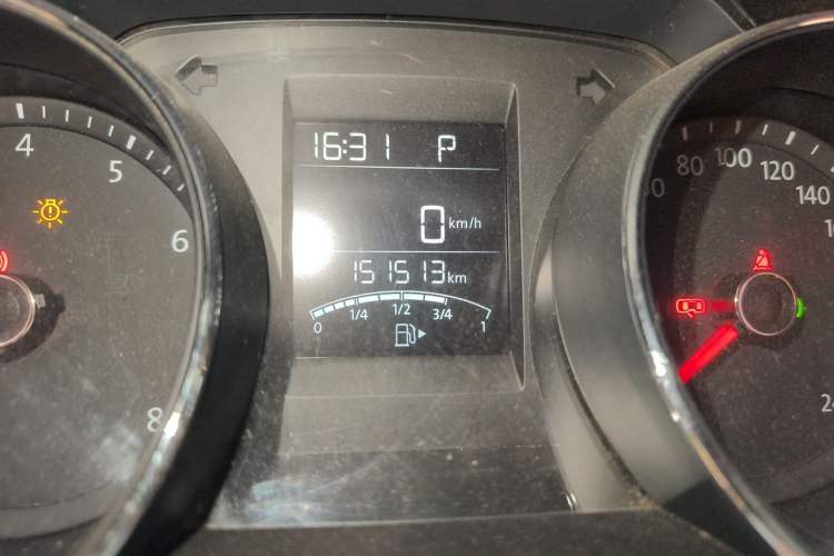Used Volkswagen Bora 2018 1.5L Automatic Comfort Model Odometer Close Up