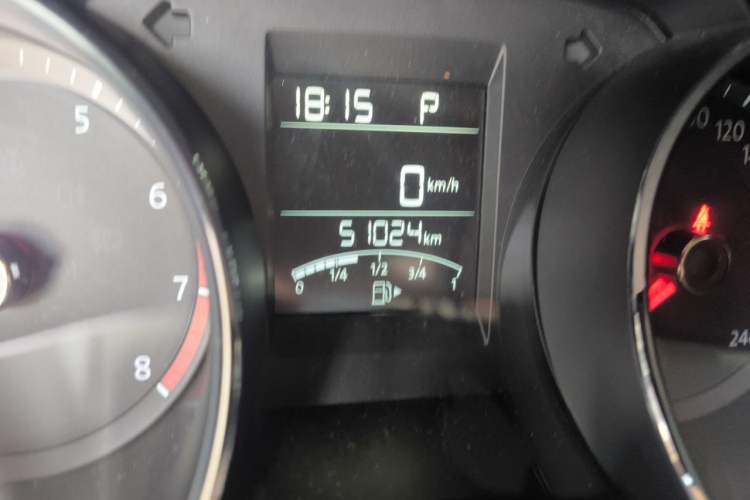Used Volkswagen Bora 2018 1.5L Automatic Comfort Model Odometer Close Up