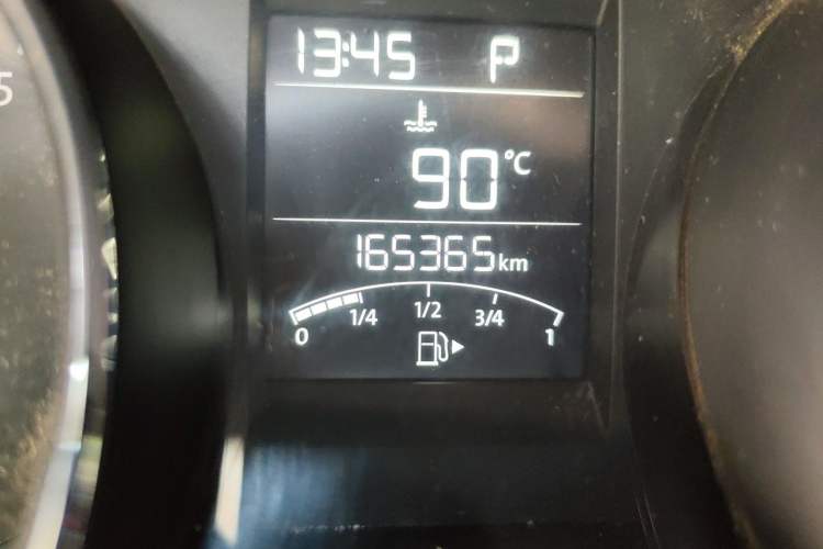 Used Volkswagen Bora 2018 1.5L Automatic Comfort Model Odometer Close Up