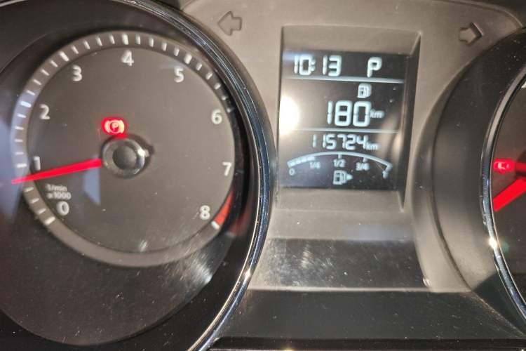 Used Volkswagen Bora 2018 1.5L Automatic Comfort Model Odometer Close Up