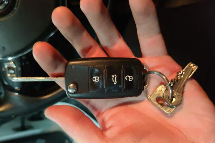 Used Volkswagen Bora 2018 1.5L Automatic Comfort Model Vehicle Key