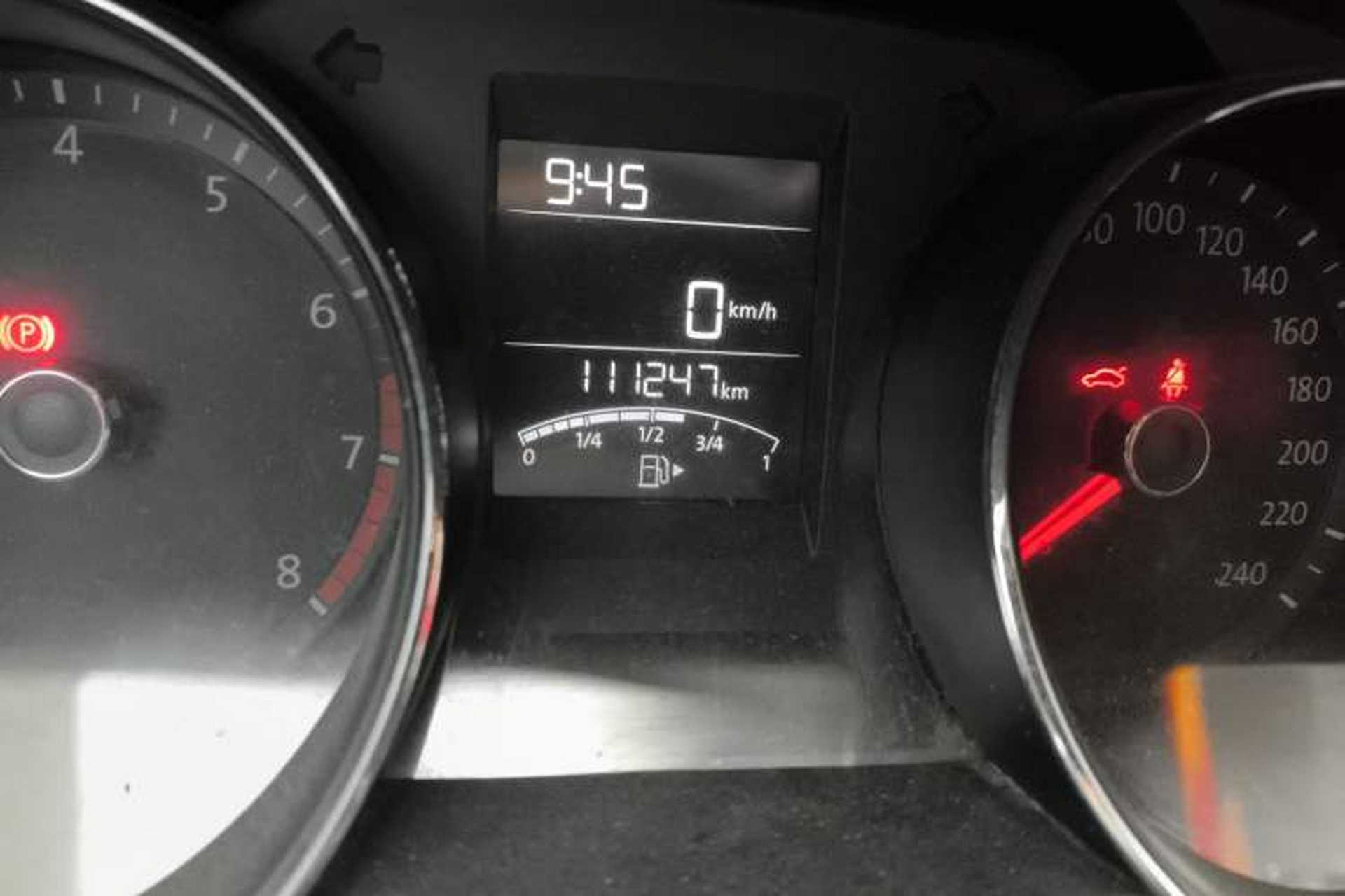 Used Volkswagen Bora 2018 1.5L Manual Fashion Model Odometer Close Up