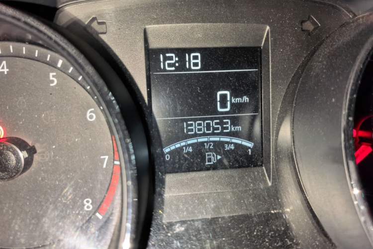 Used Volkswagen Bora 2018 1.5L Manual Fashion Model Odometer Close Up