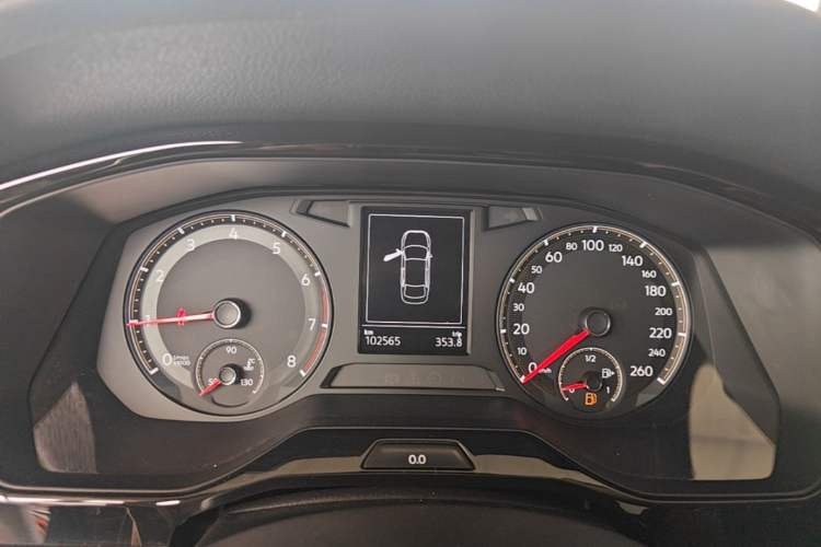 Used Volkswagen Bora 2019 1.5L Automatic Comfort Model Instrument Cluster