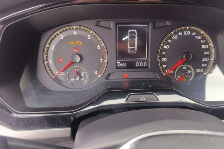 Used Volkswagen Bora 2019 Revised Version 1.5L Automatic Elite Edition China VI Standard Odometer Close Up