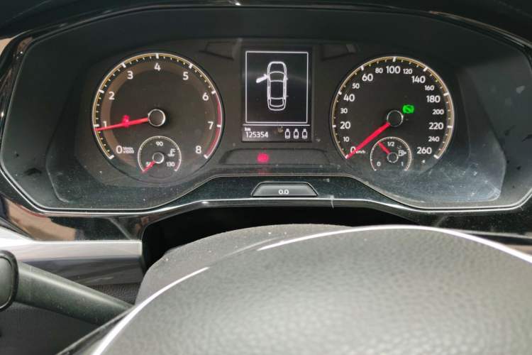 Used Volkswagen Bora 2019 Revised Version 1.5L Automatic Comfort Edition China VI Standard Odometer Close Up