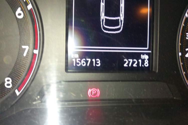 Used Volkswagen Bora 2019 1.5L Manual Fashion Edition Odometer Close Up