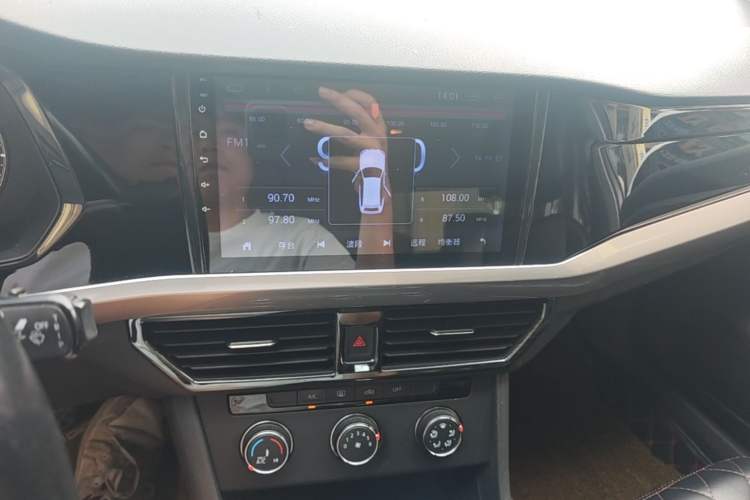 Used Volkswagen Bora 2019 Revised Version 1.5L Automatic Fashionable Style China VI Audio And AC Panel