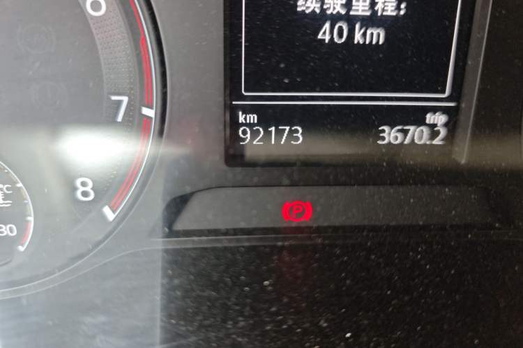 Used Volkswagen Bora 2019 1.5L Automatic Fashion Model Odometer Close Up
