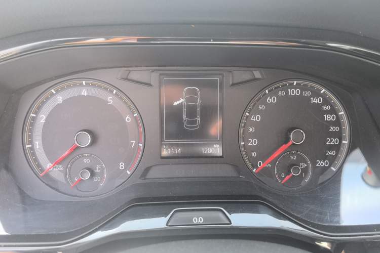 Used Volkswagen Bora 2019 Revised Version 1.5L Automatic Comfort Edition China VI Standard Odometer Close Up