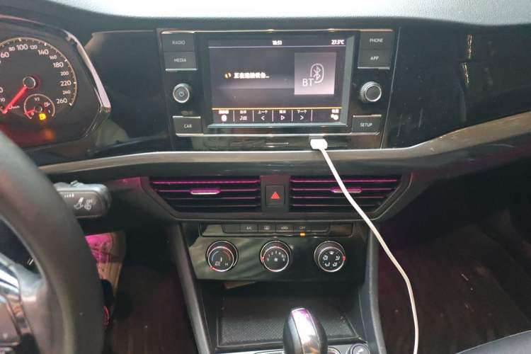 Used Volkswagen Bora 2019 Revised Version 1.5L Automatic Comfort Edition China VI Standard Audio And AC Panel