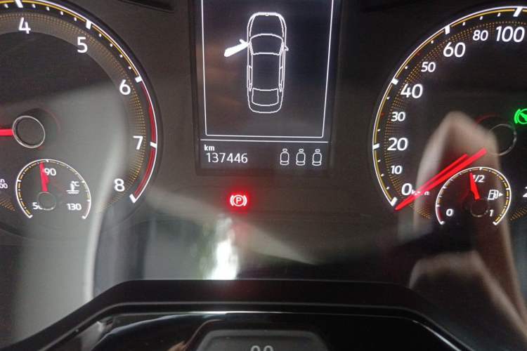 Used Volkswagen Bora 2019 Revised Version 280TSI DSG Elite Edition China VI Standard Odometer Close Up