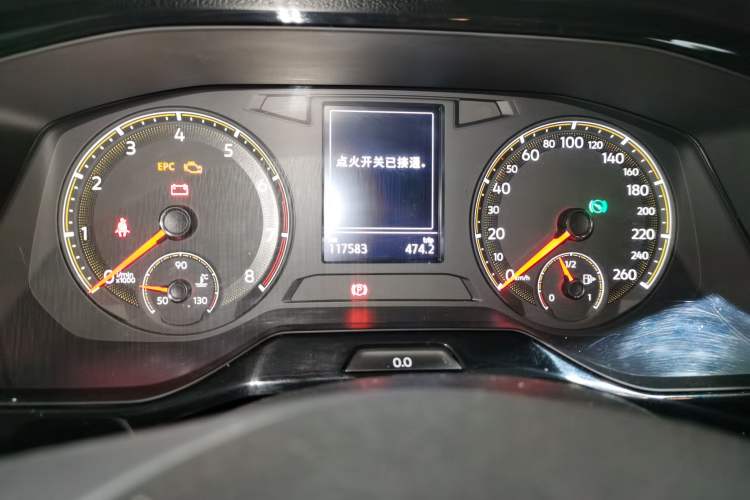 Used Volkswagen Bora 2019 Revised Version 1.5L Automatic Fashionable Style China VI Odometer Close Up