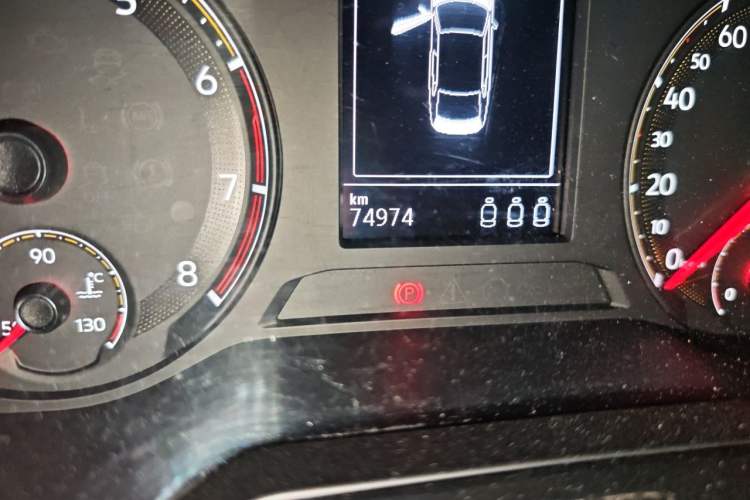 Used Volkswagen Bora 2019 Revised Version 1.5L Automatic Elite Edition China VI Standard Odometer Close Up