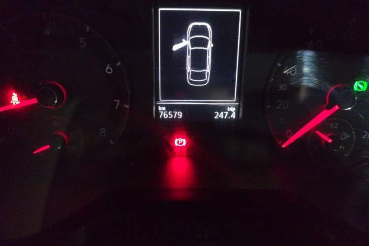 Used Volkswagen Bora 2019 1.5L Automatic Comfort Model Odometer Close Up