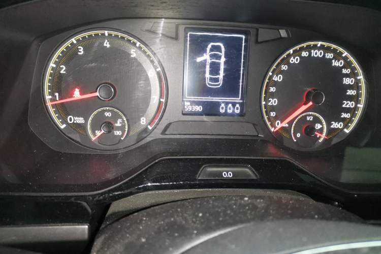 Used Volkswagen Bora 2019 Revised Version 1.5L Automatic Comfort Edition China V Standard Odometer Close Up