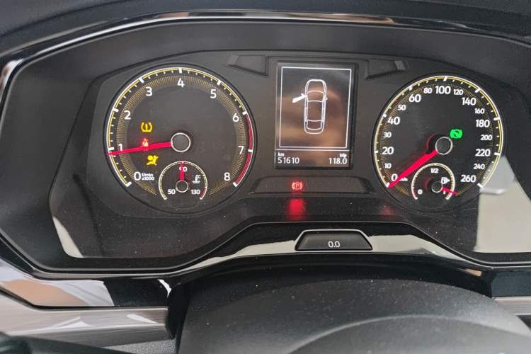 Used Volkswagen Bora 2019 Revised Version 1.5L Automatic Elite Edition China VI Standard Odometer Close Up