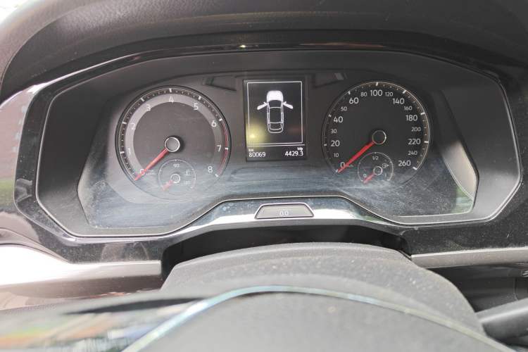 Used Volkswagen Bora 2019 Revised Version 1.5L Automatic Comfort Edition China VI Standard Odometer Close Up