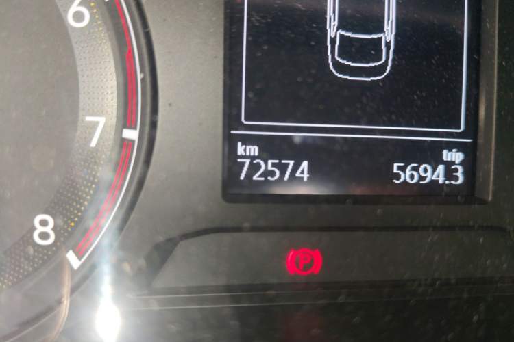 Used Volkswagen Bora 2019 Revised Version 280TSI DSG Elite Edition China VI Standard Odometer Close Up
