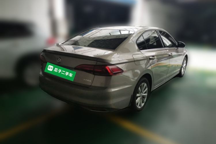 Used Volkswagen Bora 2019 Revised Version 1.5L Automatic Comfort Edition China V Standard Rear Right 45 Deg