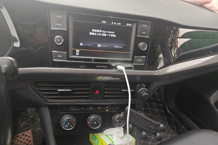 Used Volkswagen Bora 2019 Revised Version 1.5L Automatic Comfort Edition China V Standard Audio And AC Panel