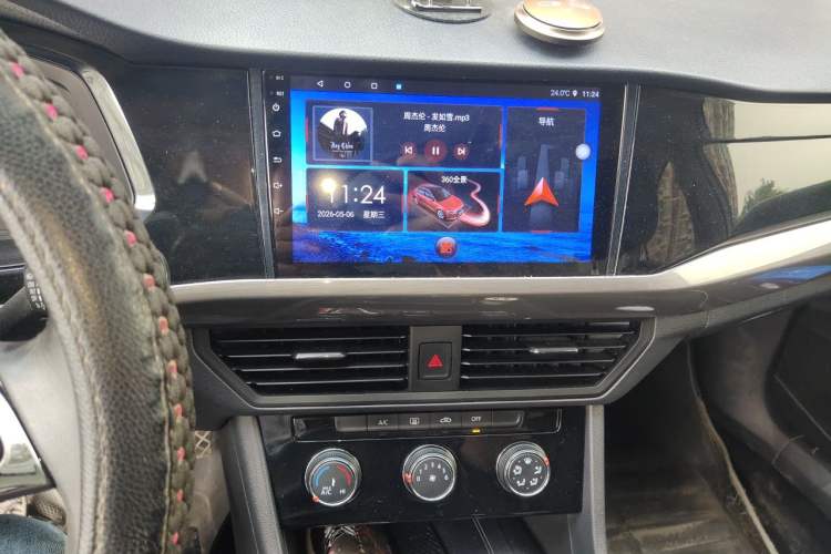 Used Volkswagen Bora 2019 Revised Version 1.5L Automatic Comfort Edition China VI Standard Audio And AC Panel