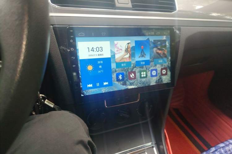 Used Volkswagen Bora 2019 Bora Legend 1.5L Manual Fashion Edition China VI Standard Audio And AC Panel
