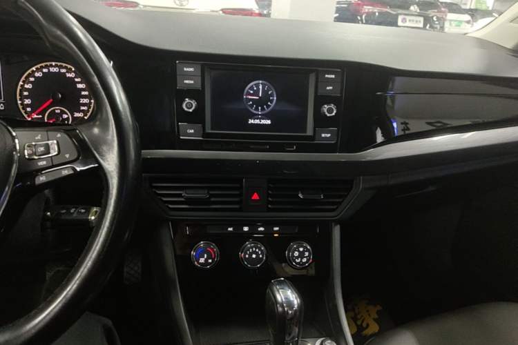 Used Volkswagen Bora 2019 Revised Version 1.5L Automatic Comfort Edition China VI Standard Audio And AC Panel