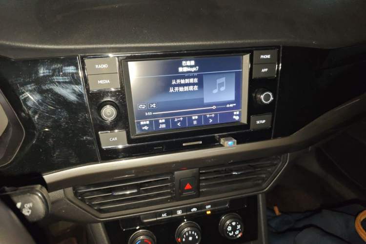Used Volkswagen Bora 2019 Revised Version 1.5L Automatic Comfort Edition China VI Standard Audio And AC Panel