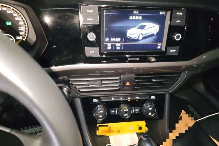 Used Volkswagen Bora 2019 Revised Version 1.5L Automatic Elite Edition China VI Standard Audio And AC Panel