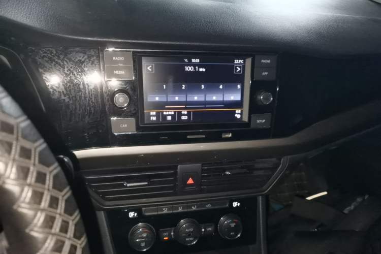 Used Volkswagen Bora 2019 Revised Version 1.5L Automatic Elite Edition China V Standard Audio And AC Panel