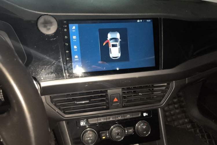 Used Volkswagen Bora 2019 Revised Version 1.5L Automatic Elite Edition China VI Standard Audio And AC Panel