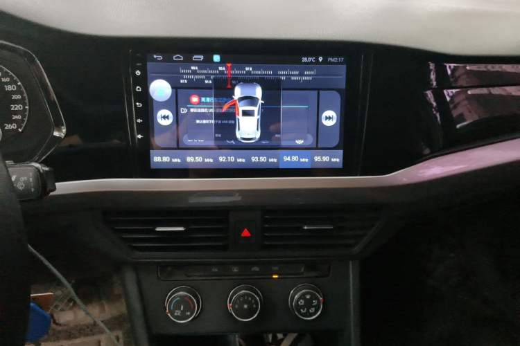 Used Volkswagen Bora 2019 1.5L Automatic Fashion Model Audio And AC Panel