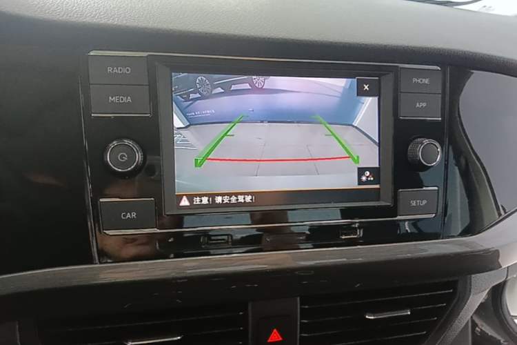 Used Volkswagen Bora 2019 Revised Version 1.5L Automatic Elite Edition China V Standard Audio And AC Panel
